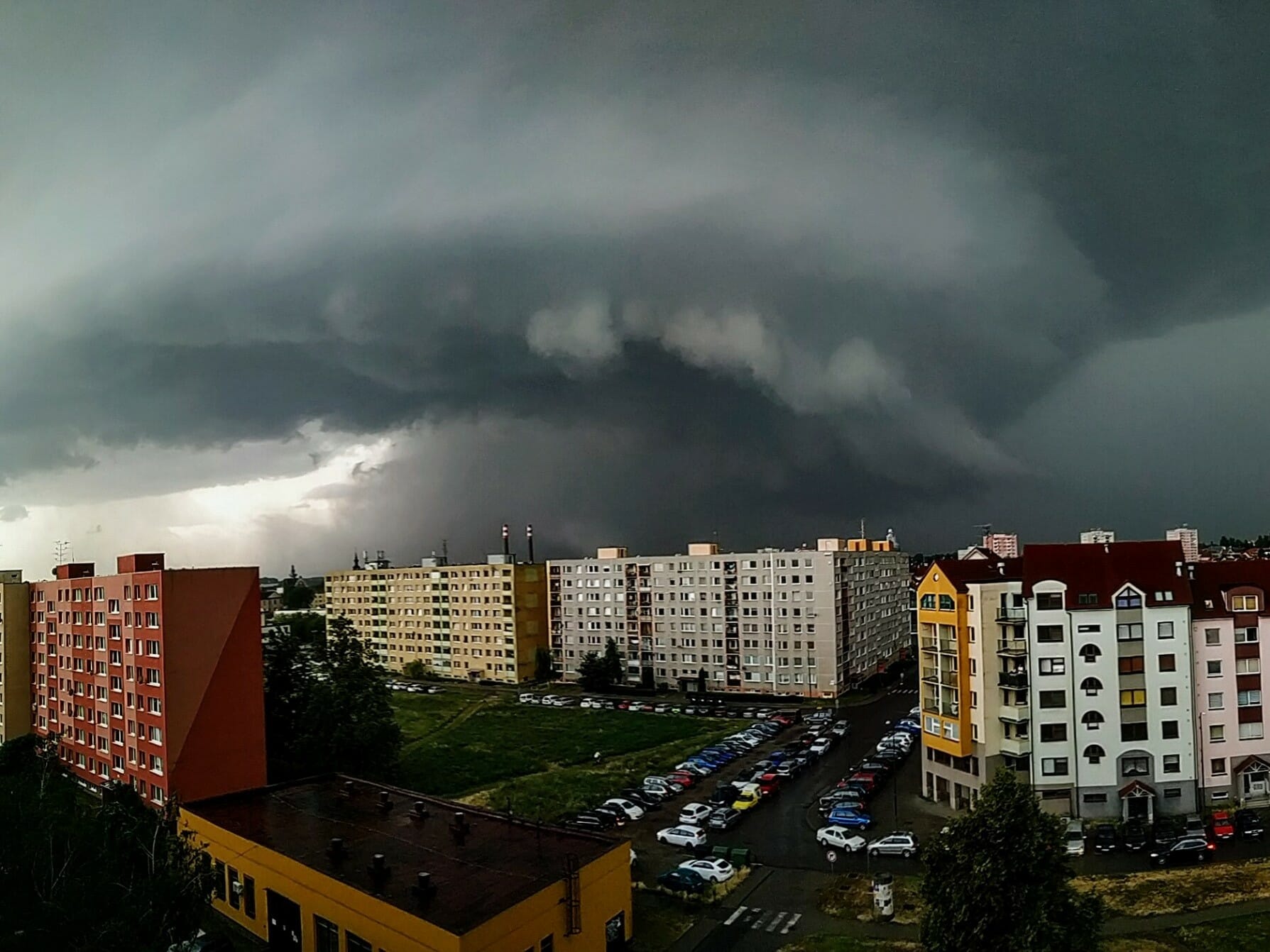 Tornádo na Morave